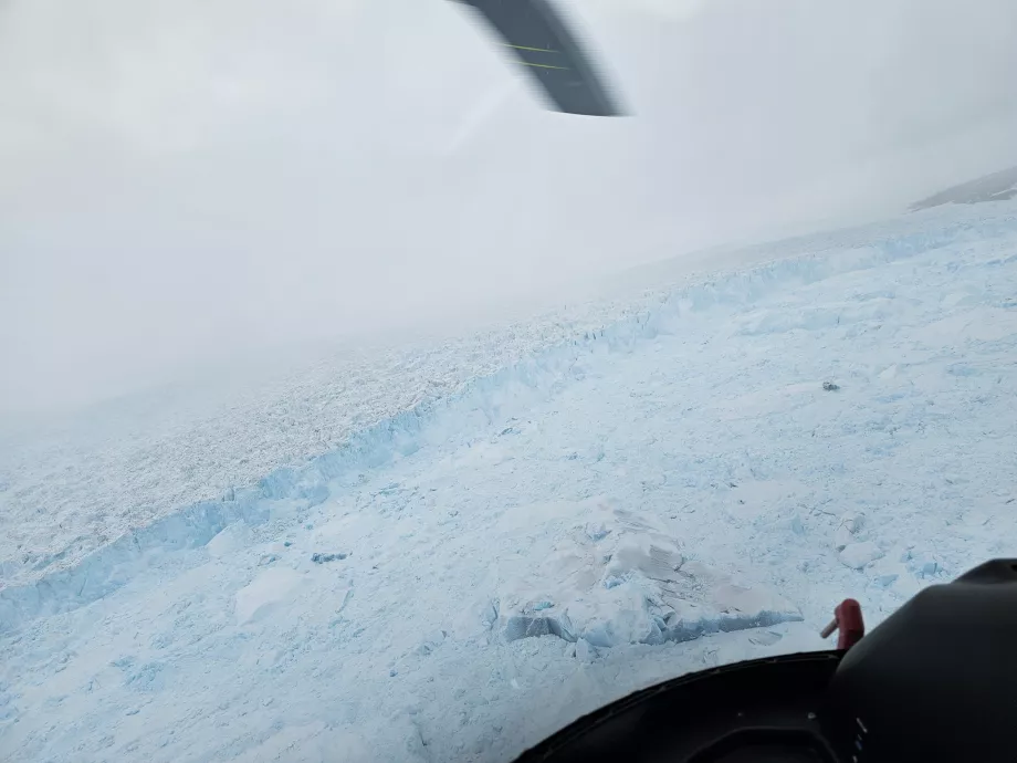 Helikoptertur i Kangia