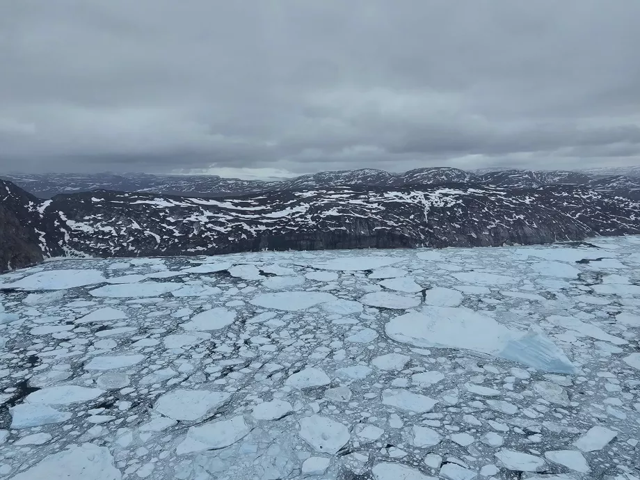 Helikoptertur i Kangia