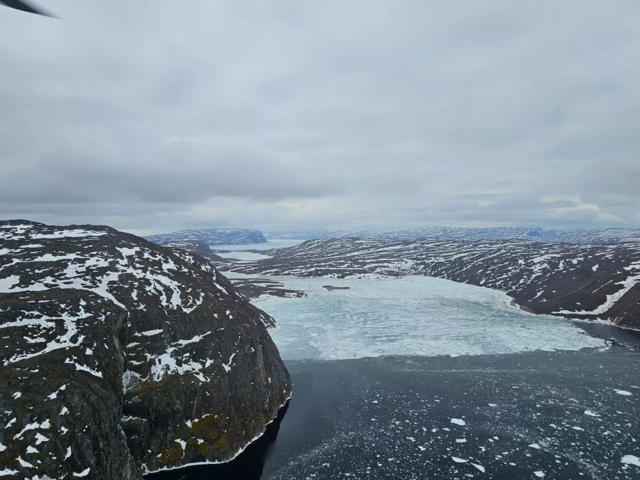 Helikoptertur i Kangia