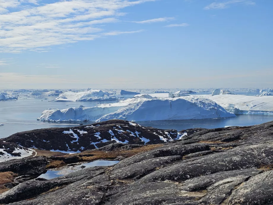Icefiord, udsigt fra den gule rute