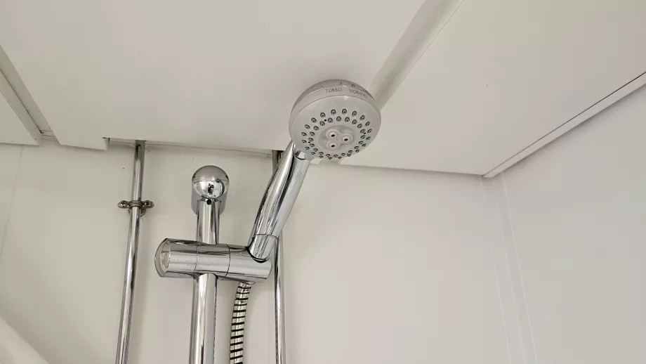Detaljer om brusebad