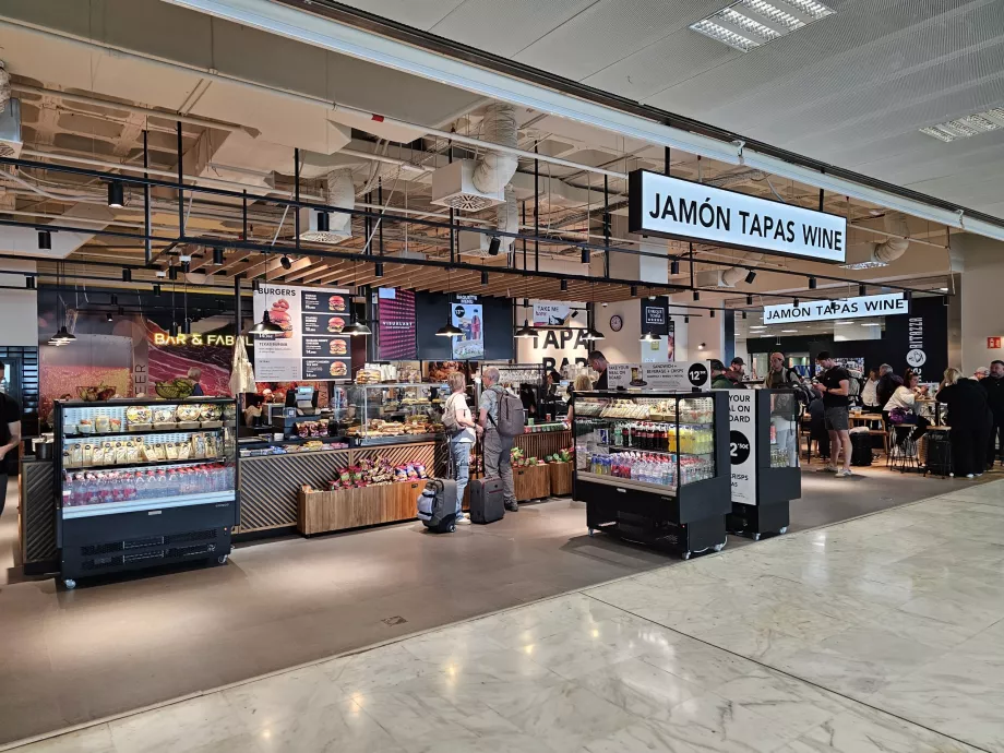 Food Court, transitområde