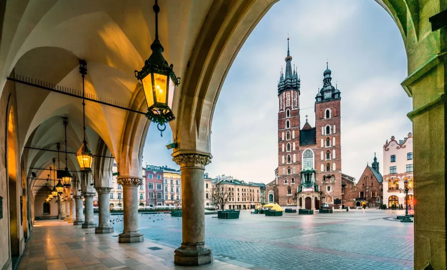 Torvet i Kraków