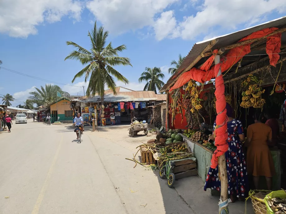 Nungwi, butikker