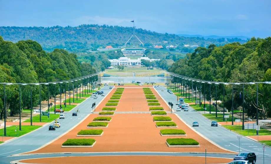 Hovedgaden i Canberra