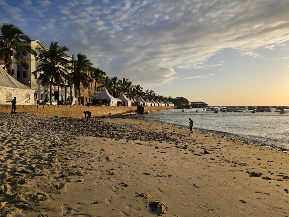 Strand ved Forodhani-promenaden