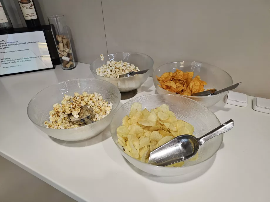 Chips og popcorn