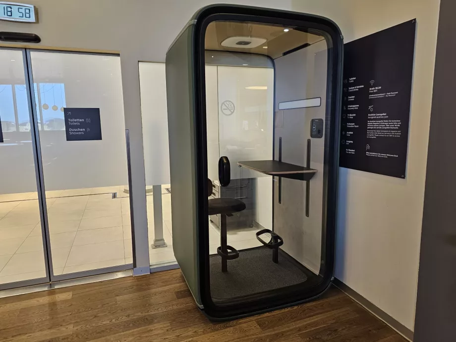 Et sted at foretage telefonopkald
