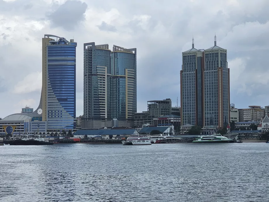 Moderne centrum af Dar es Salaam