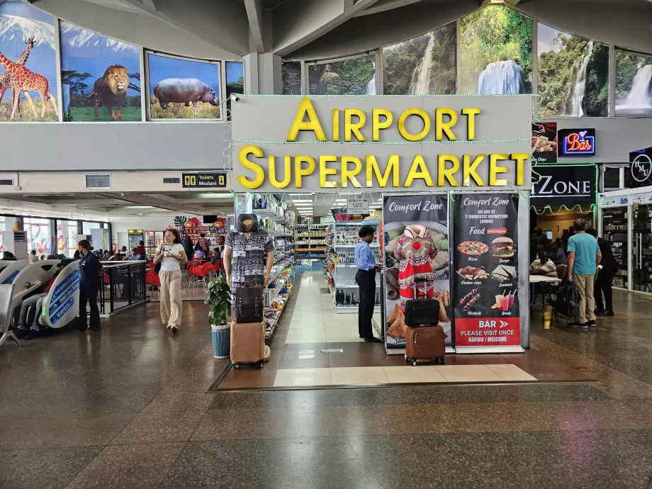 Nærbutik, transitområde, terminal 2