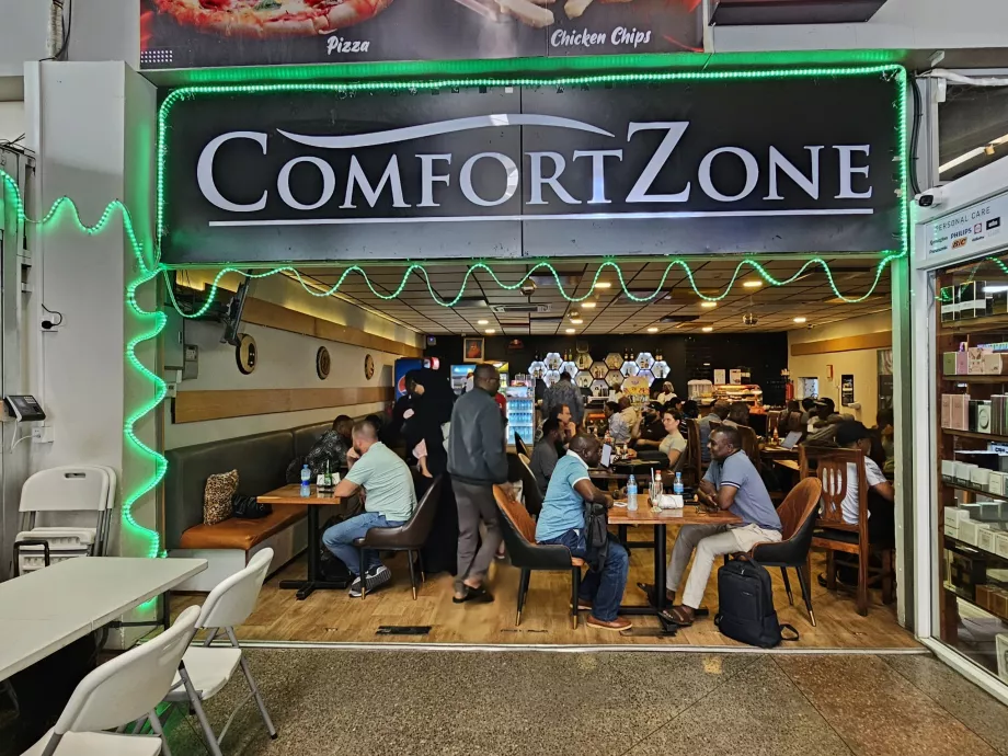 Restauranter, Transitzone, Terminal 2