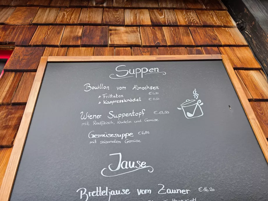 Priser på restauranter