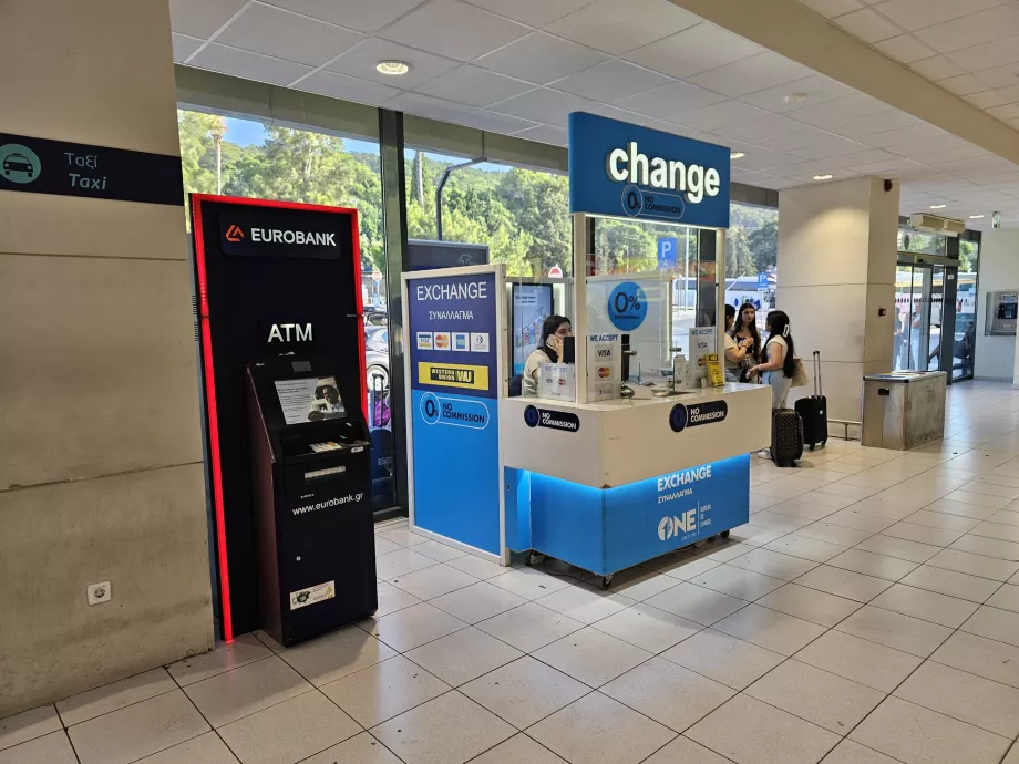 Valutaveksling og ATM Eurobank