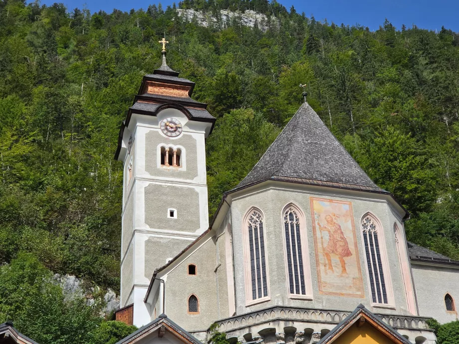 Den katolske kirke i Hallstatt