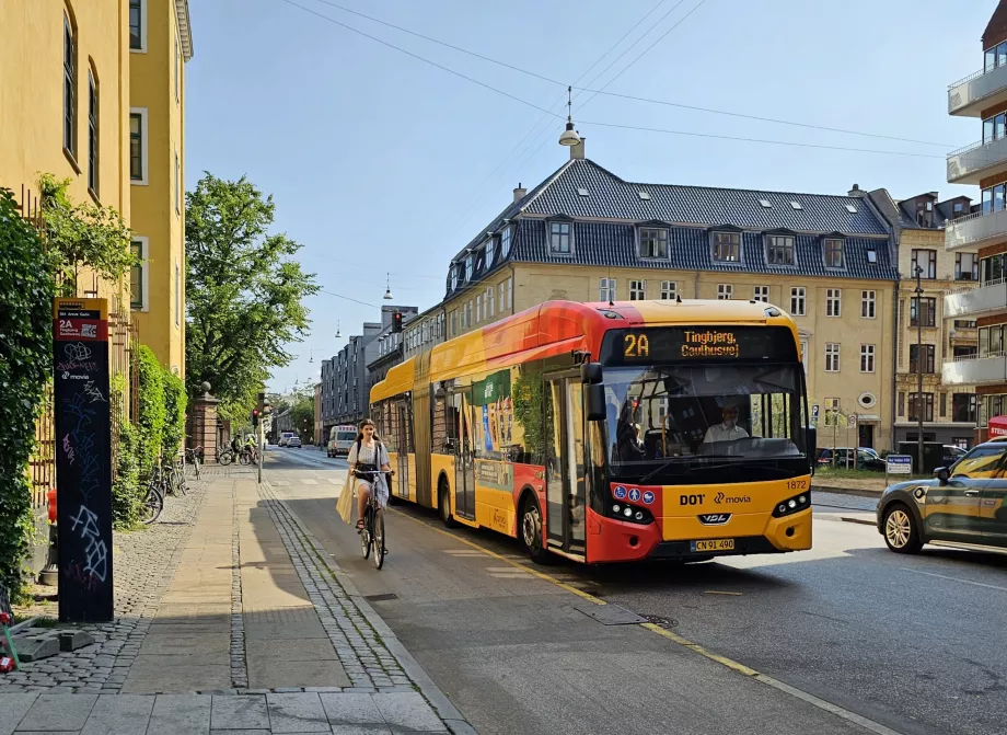Bus til offentlig transport i København