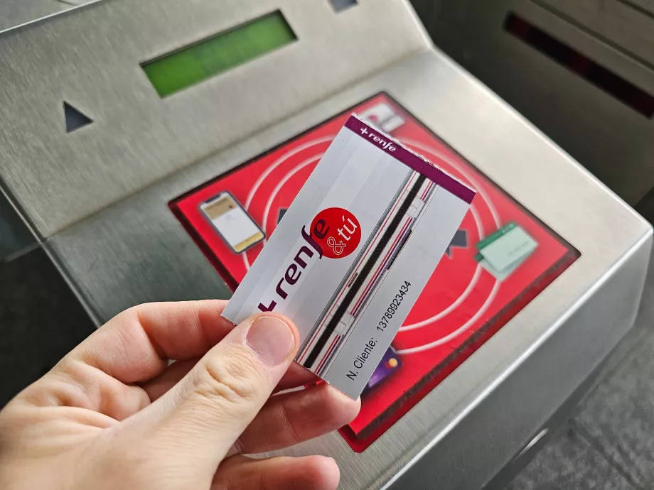 RENFE-billet