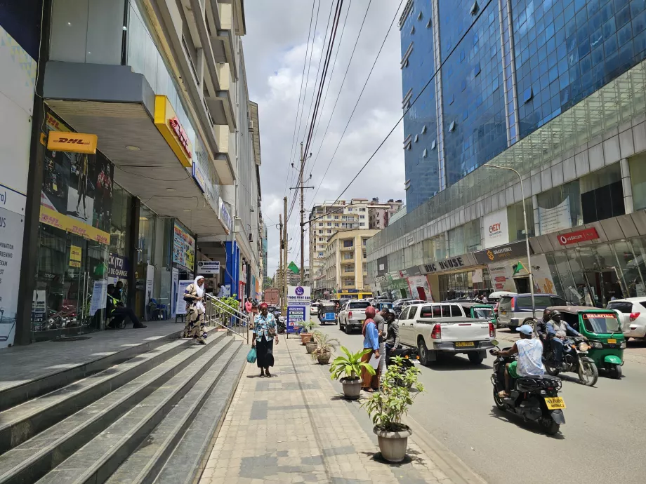 Centrum af Dar es Salaam