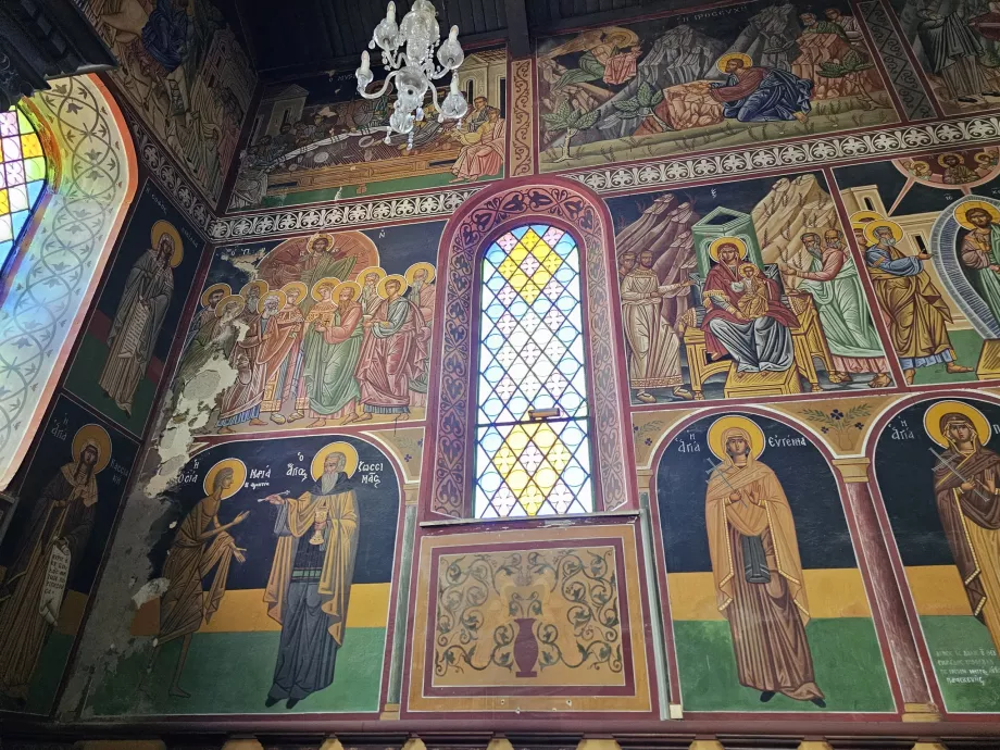 Evangelismos-kirken, interiør