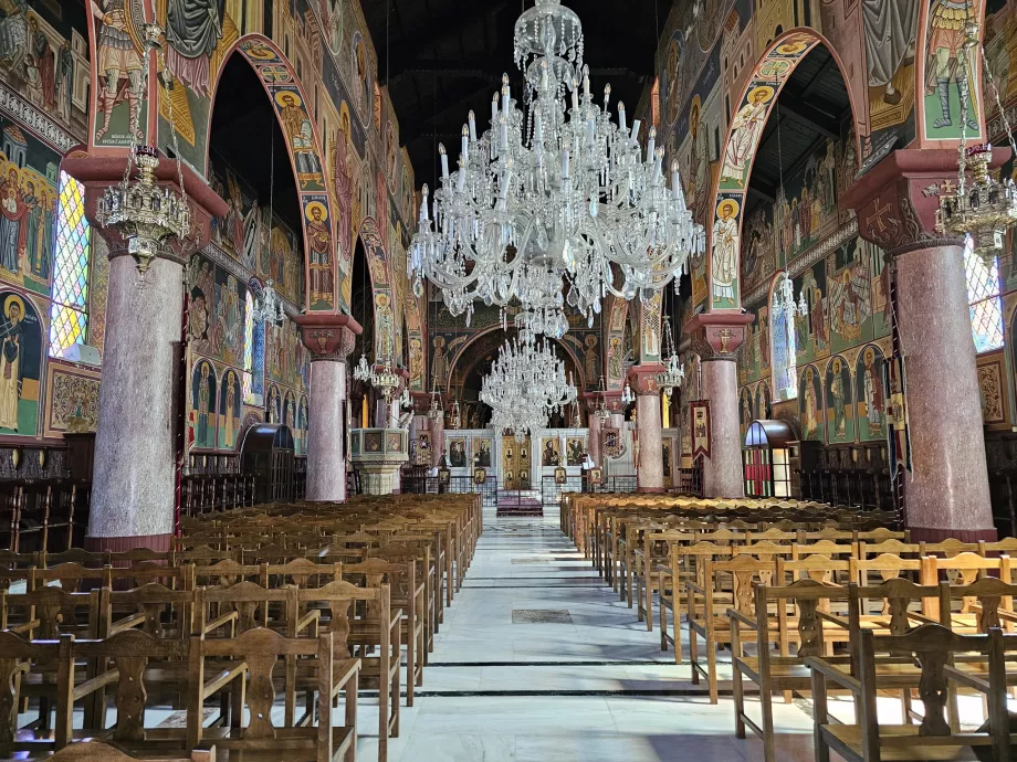 Evangelismos-kirken, interiør