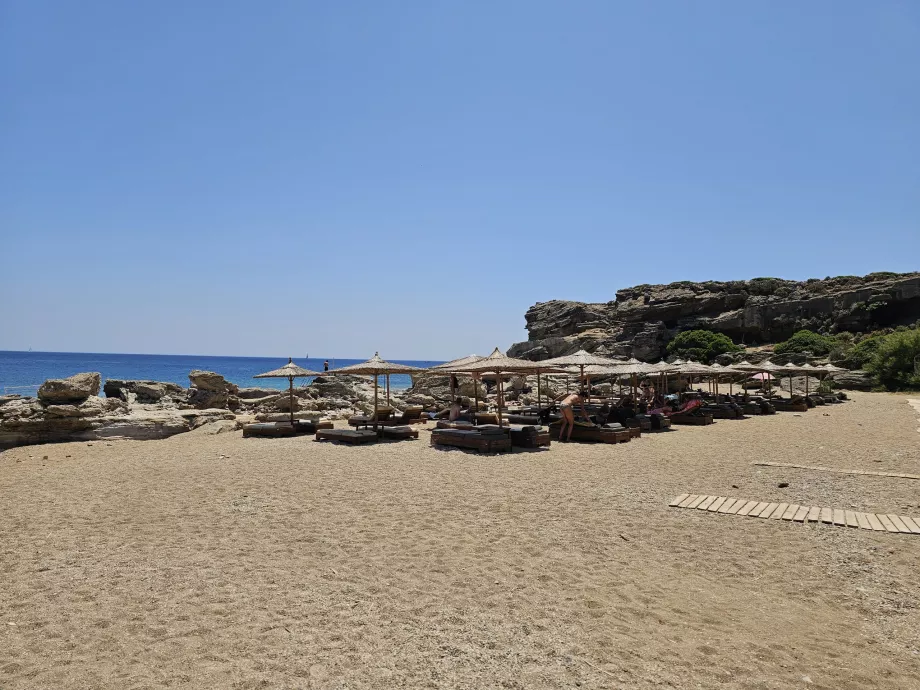 Strand nær Kallithea Springs