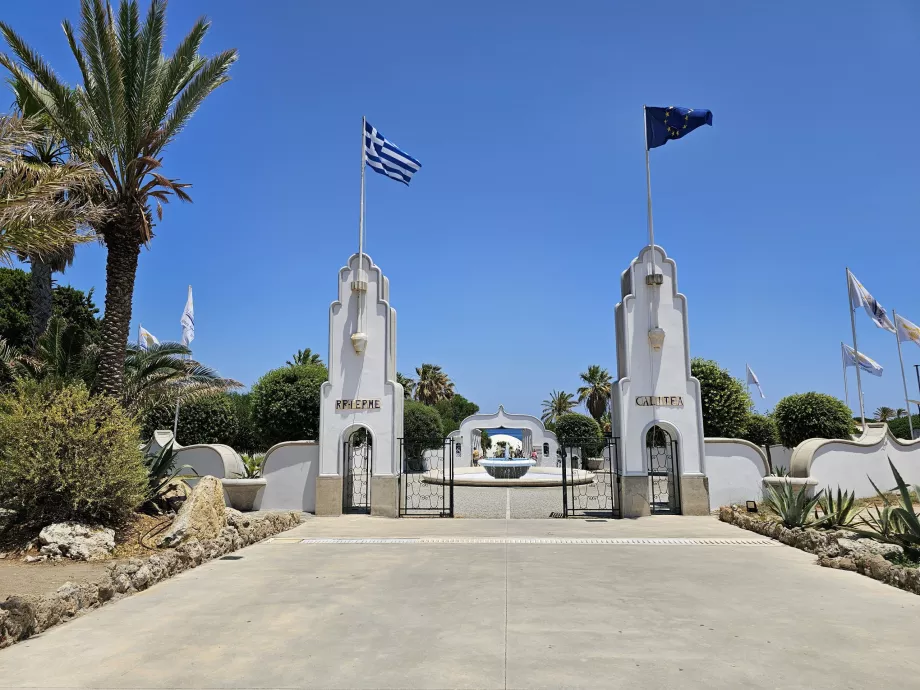 Indgang til Kallithea Springs