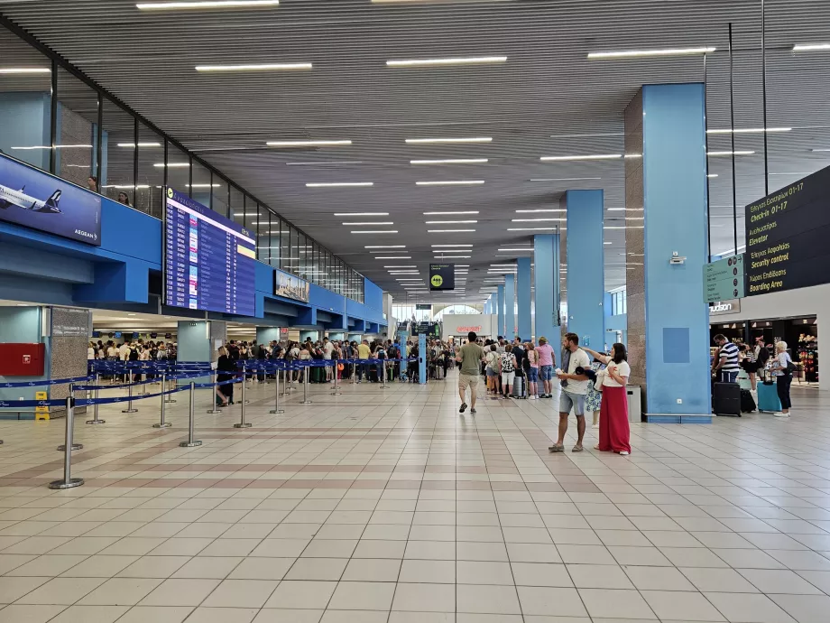Afgangshallen i Terminal 2