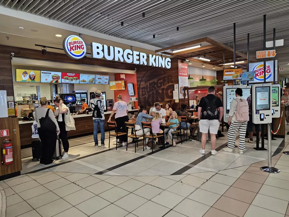 Burger King, transitområde