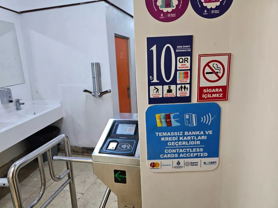 Toiletter i Grand Bazaar