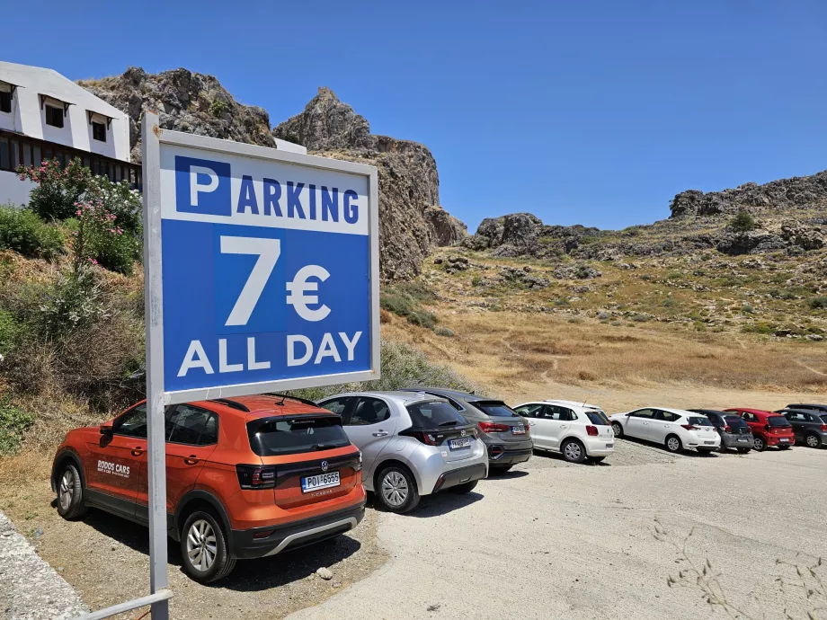 Parkering Lindos