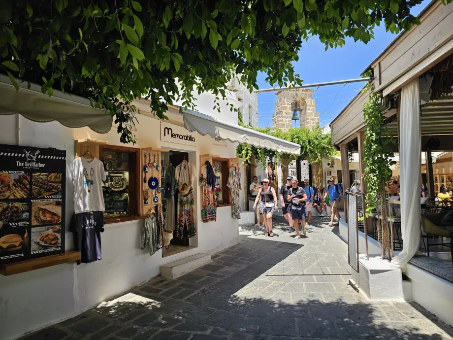 Lindos butikker