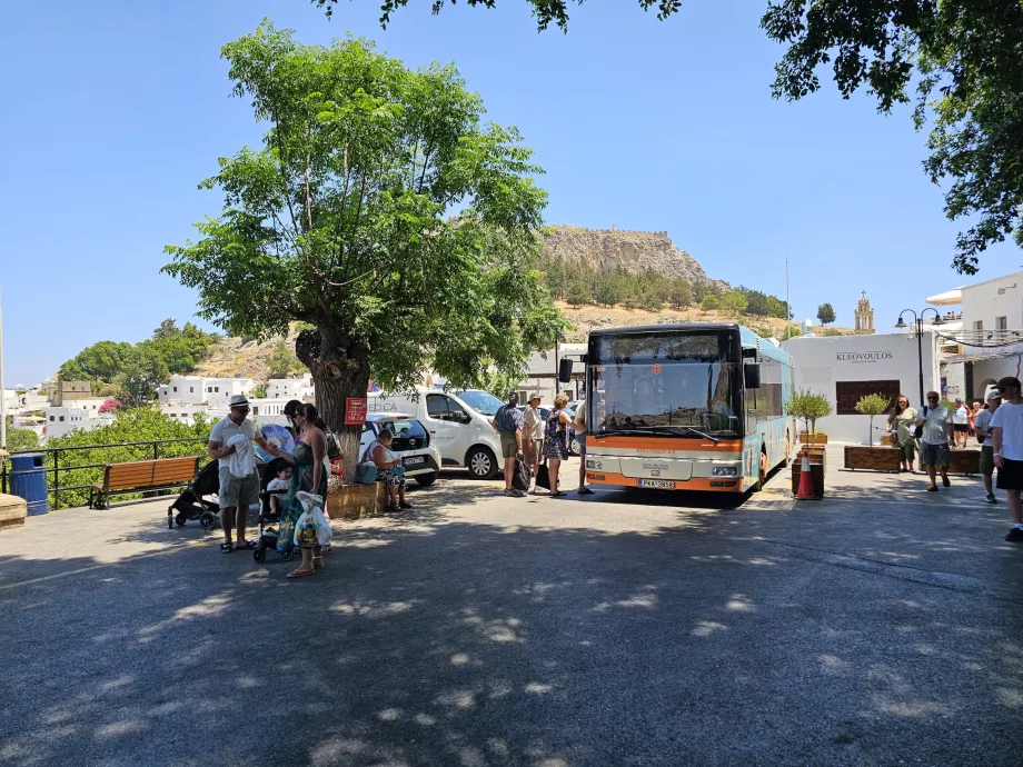 Shuttlebus til Lindos