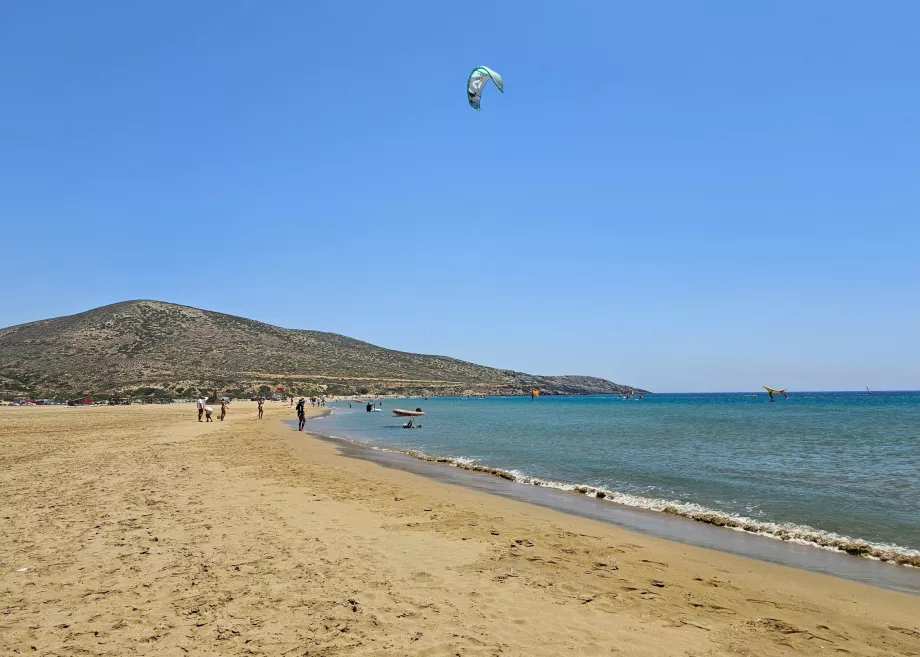 Kitesurfing i Prasonisi