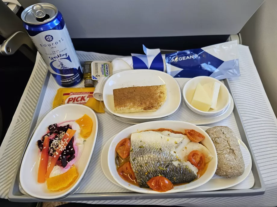 Mad på business class