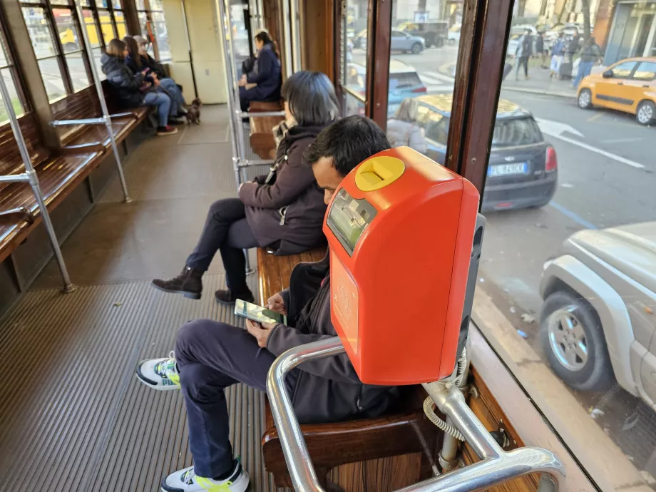 Validator til papirbilletter