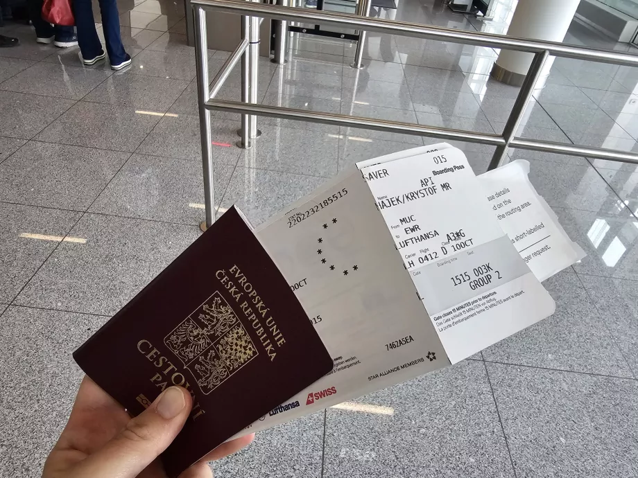 Boardingkort til business class