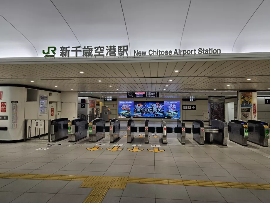 Indgang til togstationen