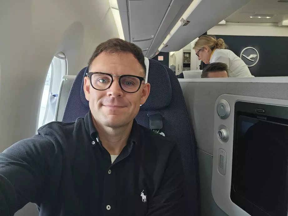 Mig på business class Allegris