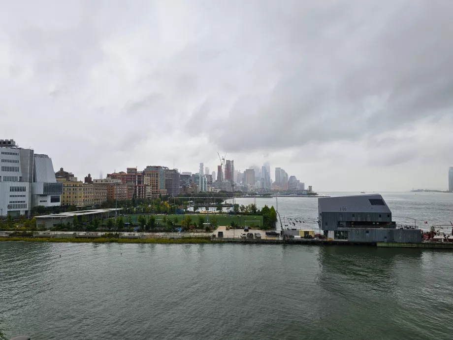 Little Island, udsigt