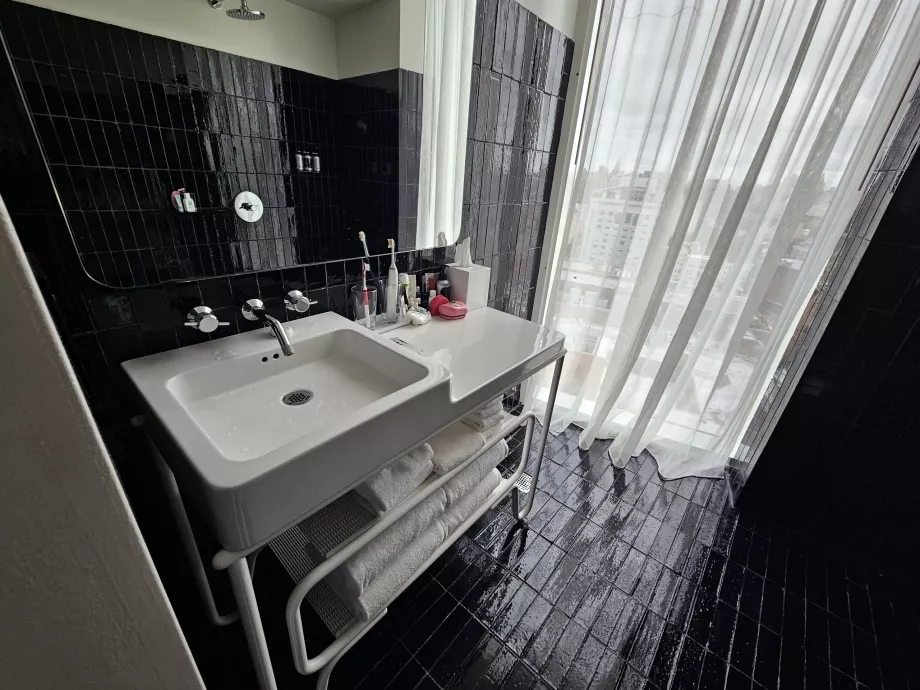 Badeværelse med udsigt