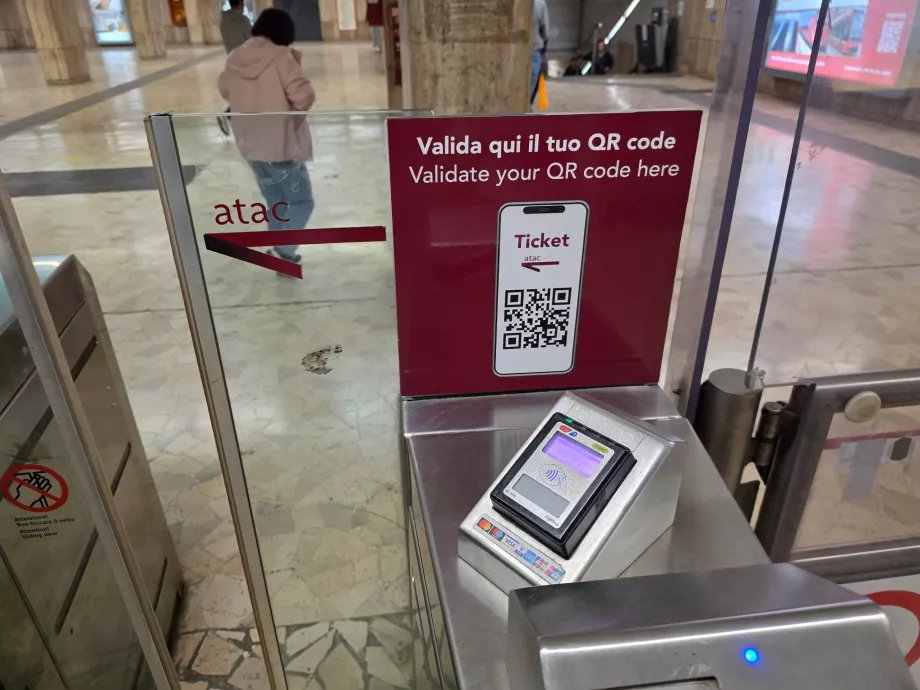 Kontaktløs betaling i metroen