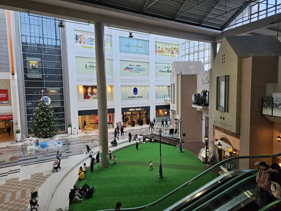 Fredeligt indkøbscenter