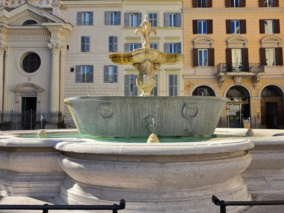 Campo de' Fiori, springvand