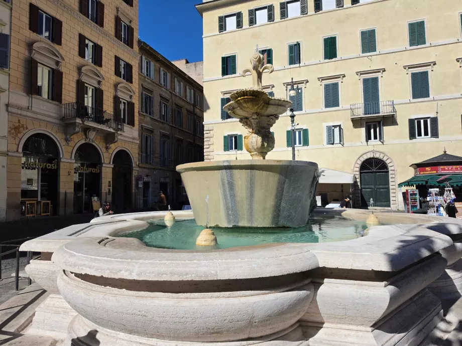 Campo de' Fiori, springvand