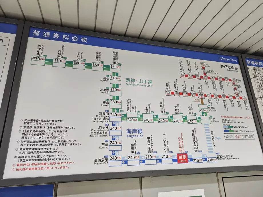 Billetpriser på metroen