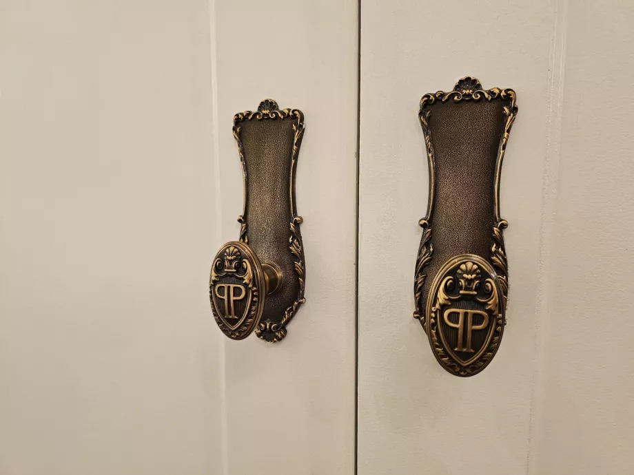 Detalje af håndtaget