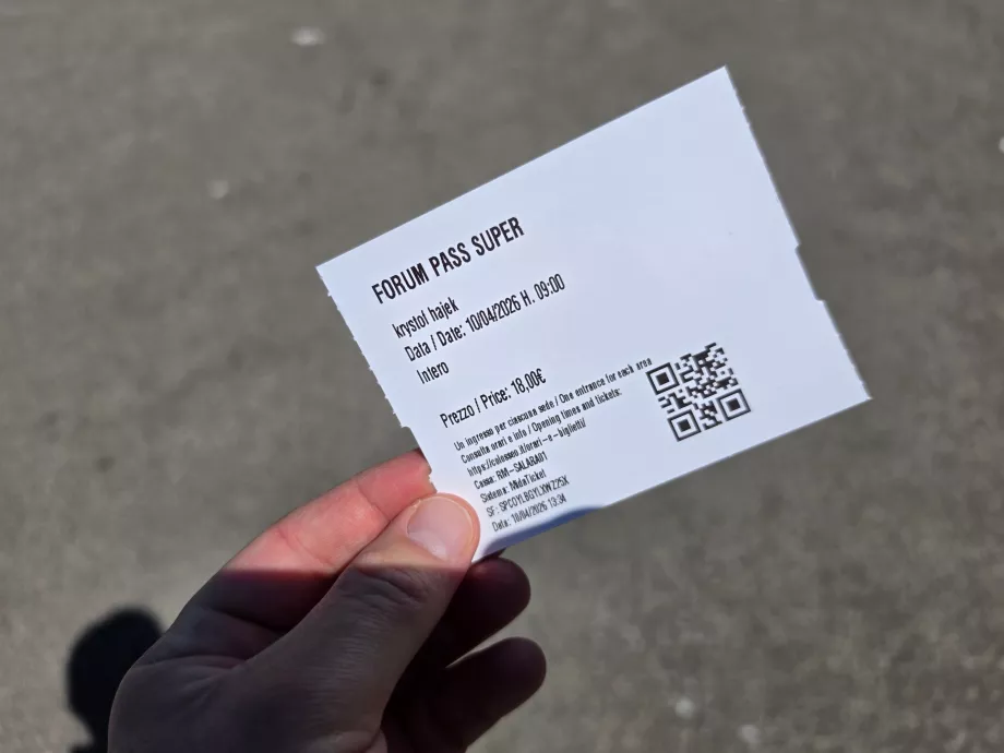 Billet til Fora Romana