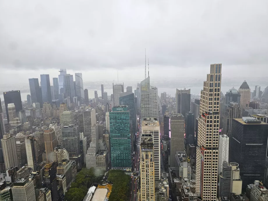 Summit One Vanderbilt, udsigt mod Penn Station