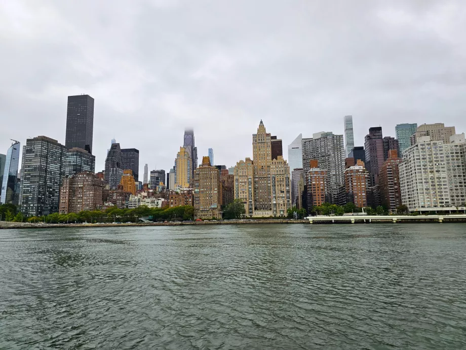 Udsigt fra Roosvelt Island