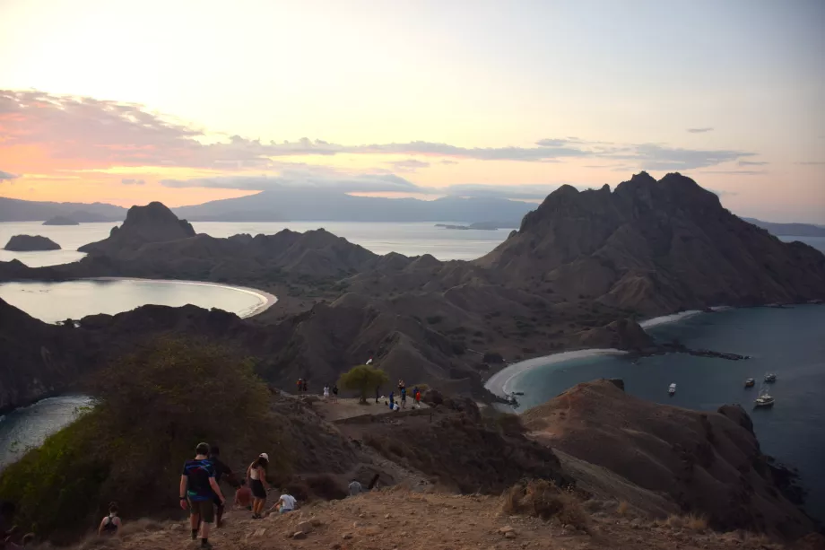 Padar Island, Komodo-øerne, Indonesien