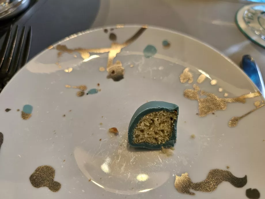 Blue Box, dessert i skiver